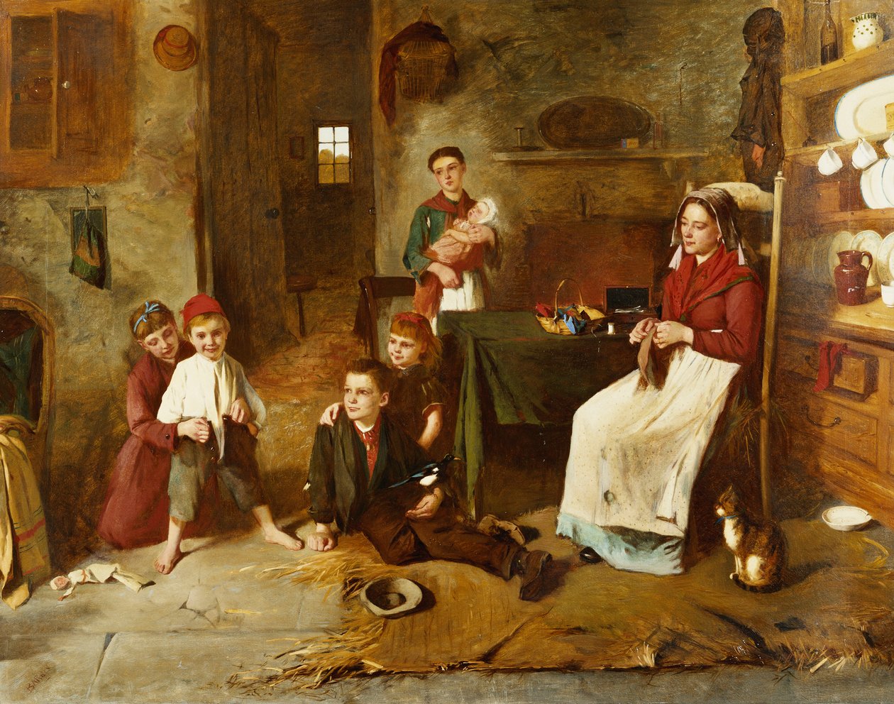 Nowe bryczesy, autorstwa Edward Charles Barnes