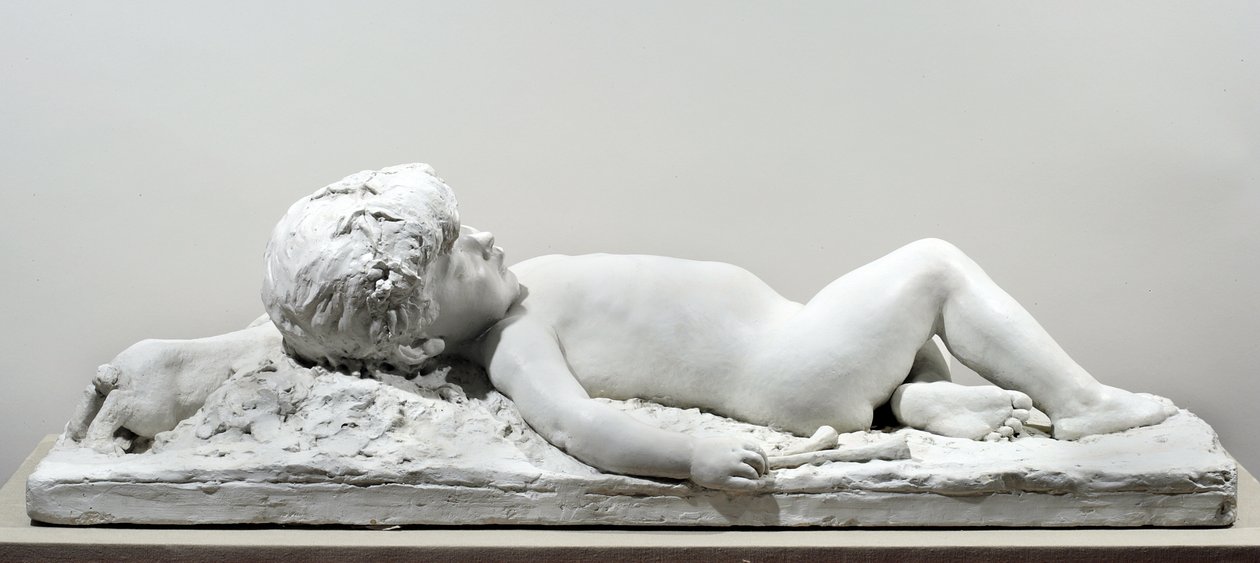 Śpiący Faun (tynk) autorstwa Edward Clark Potter