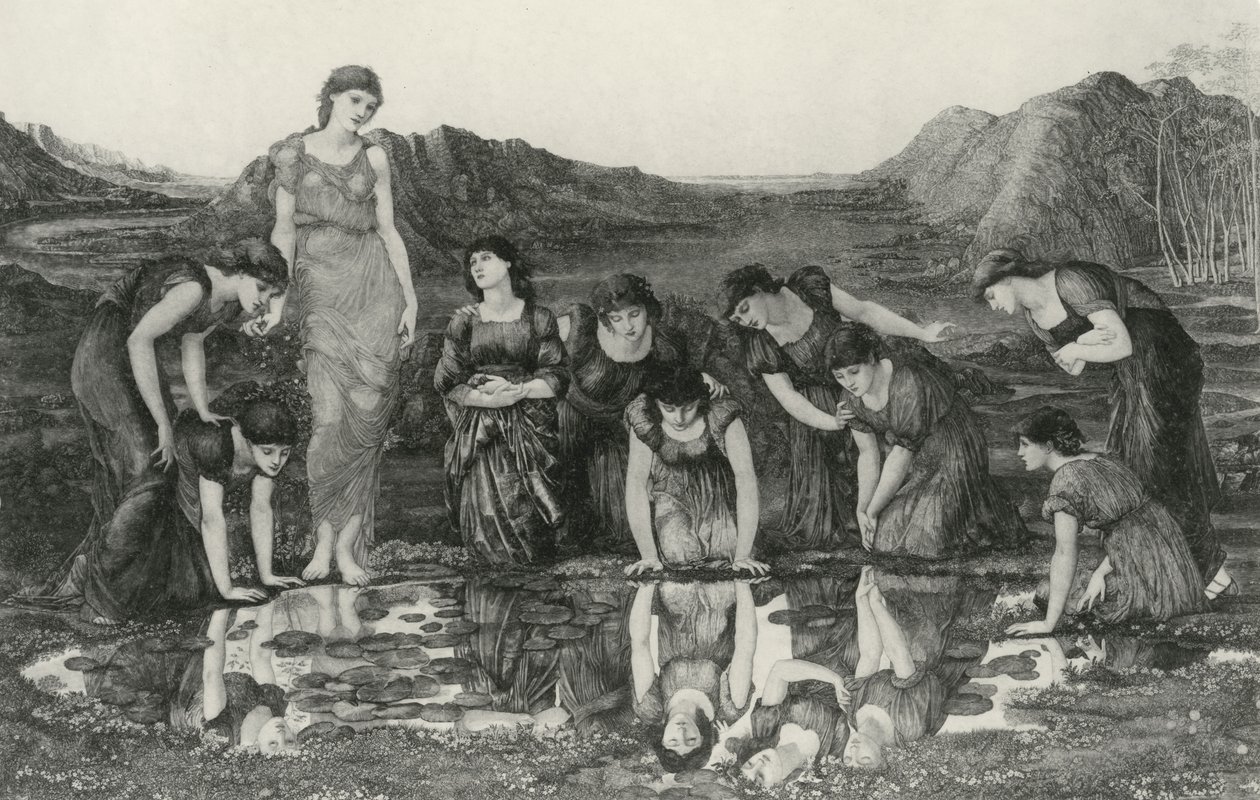 Lustro Wenus autorstwa Edward Coley (after) Burne Jones