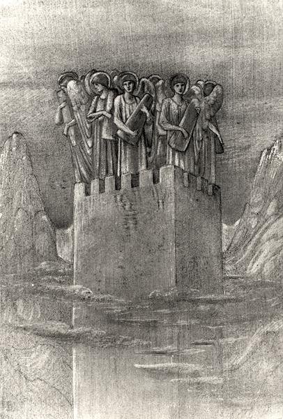 Śpiewamy Hynum Twojej Chwały autorstwa Edward Coley Burne Jones