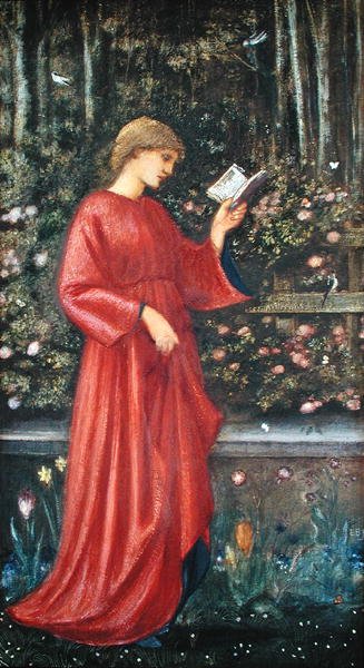 Księżniczka Sabra (pastel na papierze) autorstwa Edward Coley Burne Jones