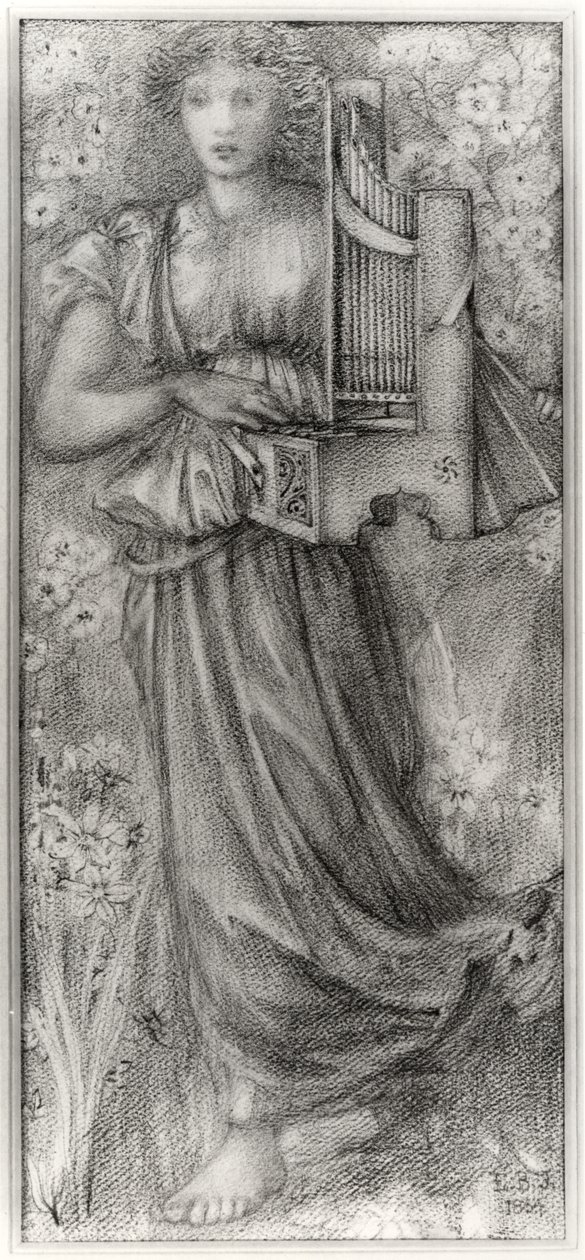 Wiosna autorstwa Edward Coley Burne Jones