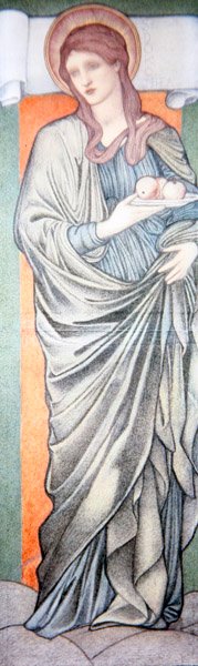 Św. Dorota autorstwa Edward Coley Burne Jones