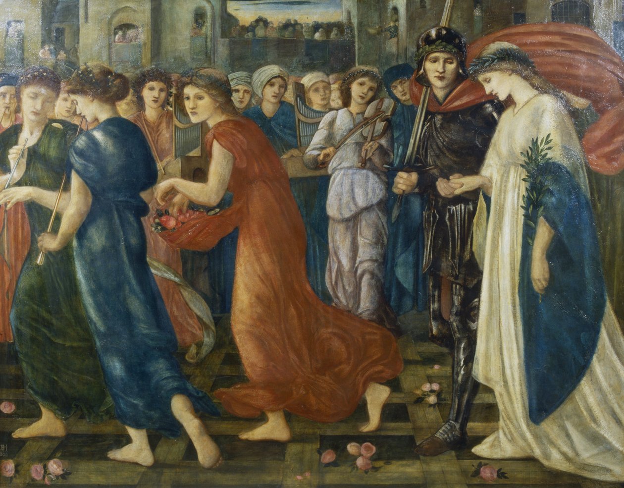 Św. Jerzy i smok: nr 7 Powrót autorstwa Edward Burne Jones