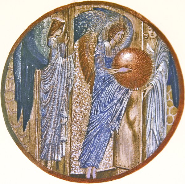 Księga Kwiatów: IX. Złota Brama autorstwa Edward Coley Burne Jones