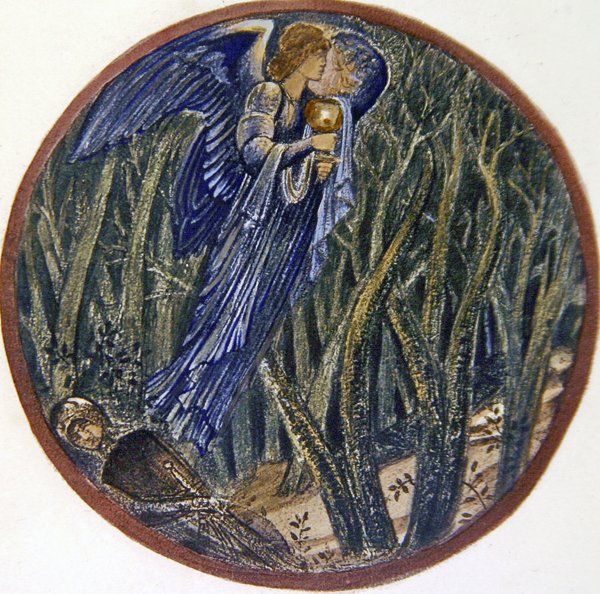 Księga Kwiatów: VII. Złoty Puchar autorstwa Edward Coley Burne Jones