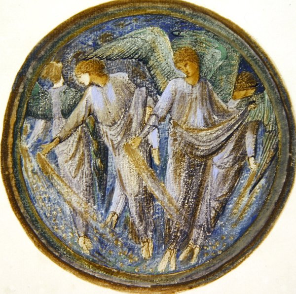 Księga Kwiatów: XXIX. Rozproszona Starwort autorstwa Edward Coley Burne Jones