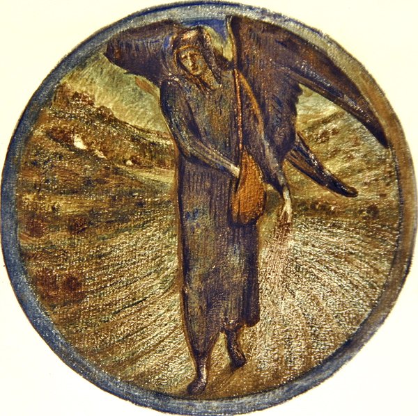 Księga Kwiatów: XXXIII. Najbardziej gorzkie Moonseed autorstwa Edward Coley Burne Jones