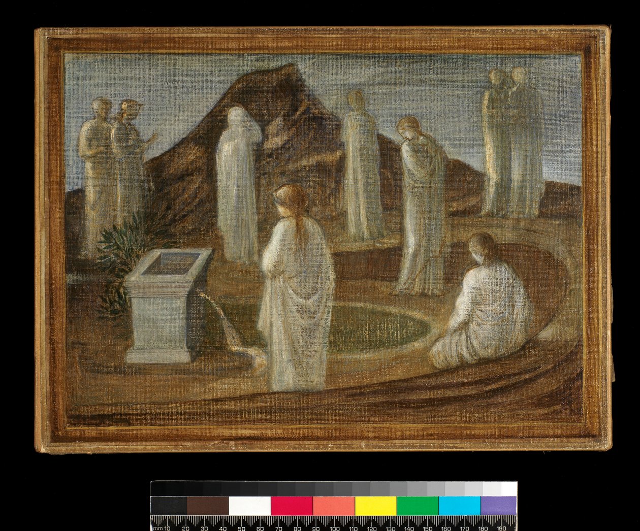 Sen dziewięciu muz autorstwa Edward Burne Jones