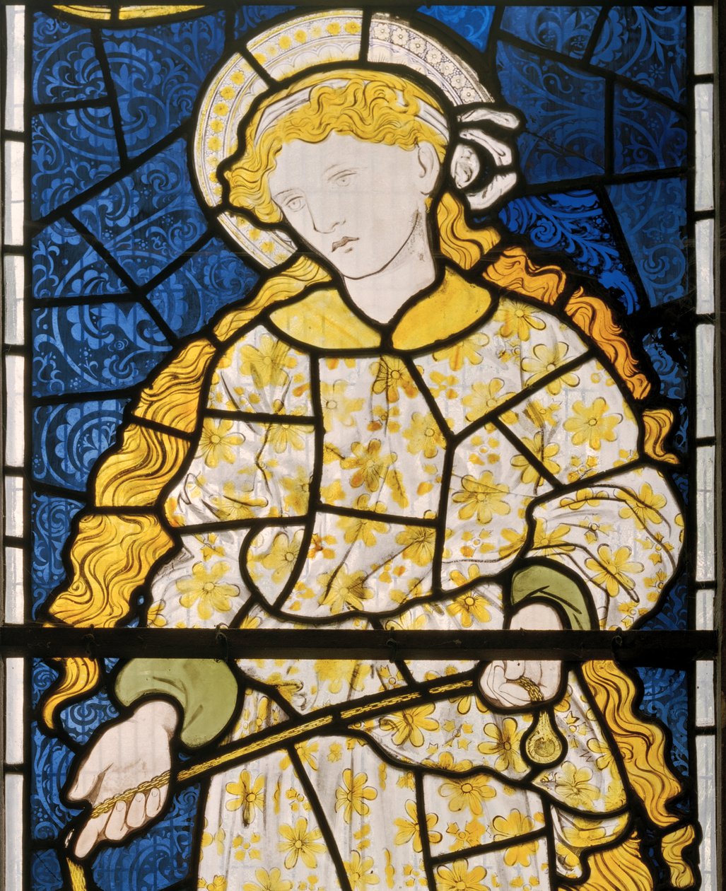 Bicester, Morris, Marshall, Faulkner & Co, Edward Burne-Jones, Charity, 1866 autorstwa Edward Burne Jones