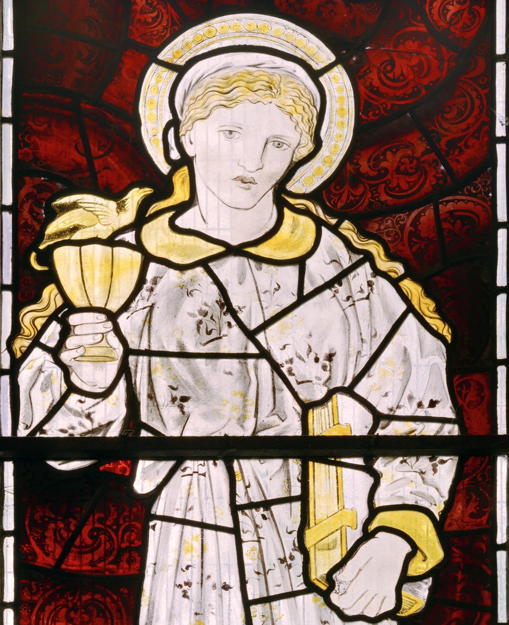 Bicester, Morris, Marshall, Faulkner & Co, Edward Burne-Jones, Wiara, 1866 autorstwa Edward Burne Jones