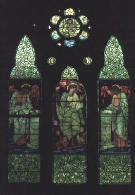 Wniebowstąpienie Chrystusa autorstwa Edward Burne Jones