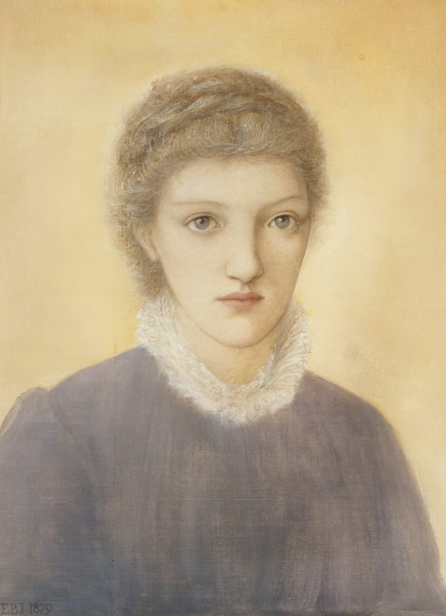 Portret Frances Graham, 1879 autorstwa Edward Burne Jones