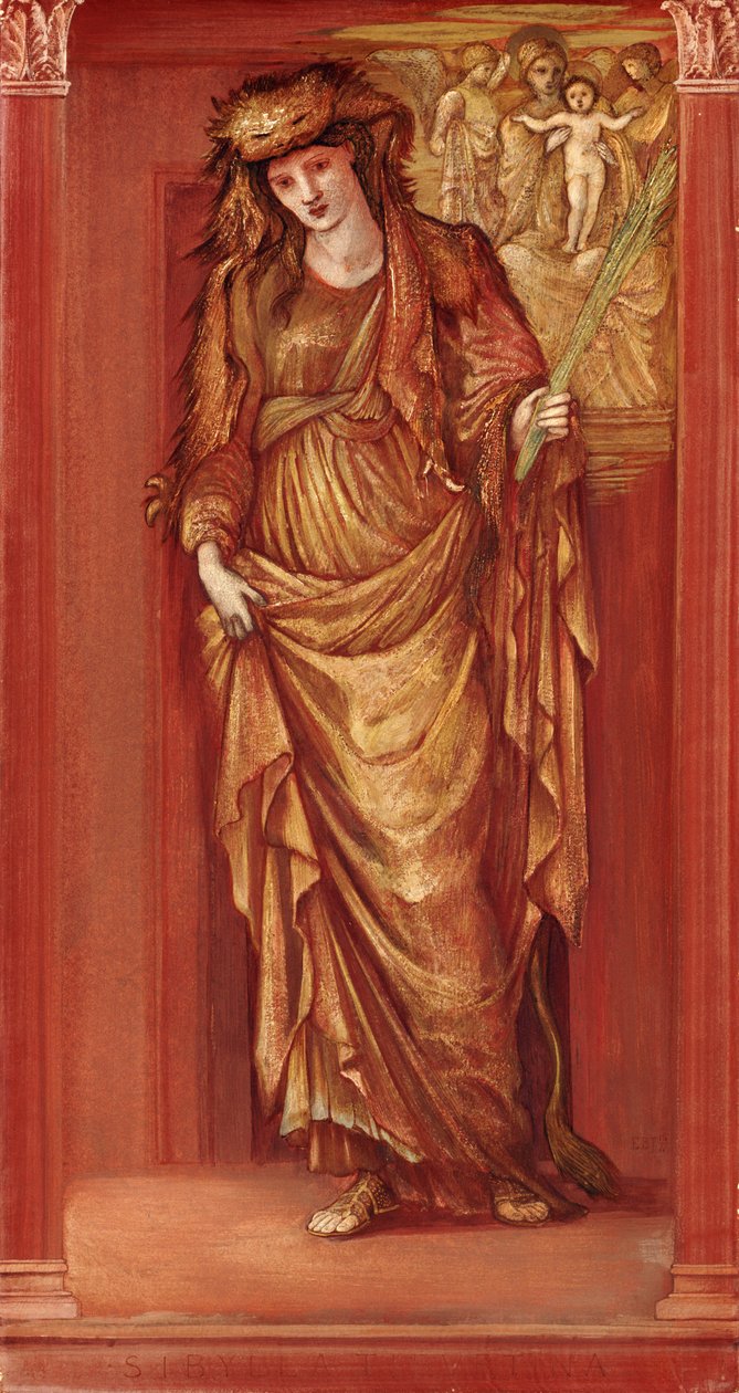 Sybilla Tiburtina, 1877 autorstwa Edward Burne Jones