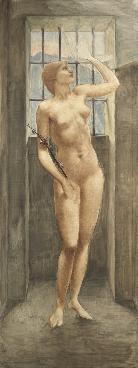 Spes, czyli nadzieja w więzieniu autorstwa Edward Burne Jones
