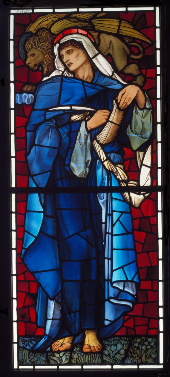 Św. Marek Ewangelista, 1883 autorstwa Edward Burne Jones