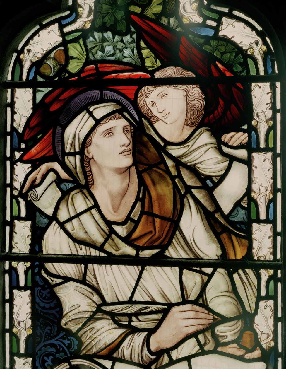 Św. Mateusz, 1876 (witraż) autorstwa Edward Burne Jones