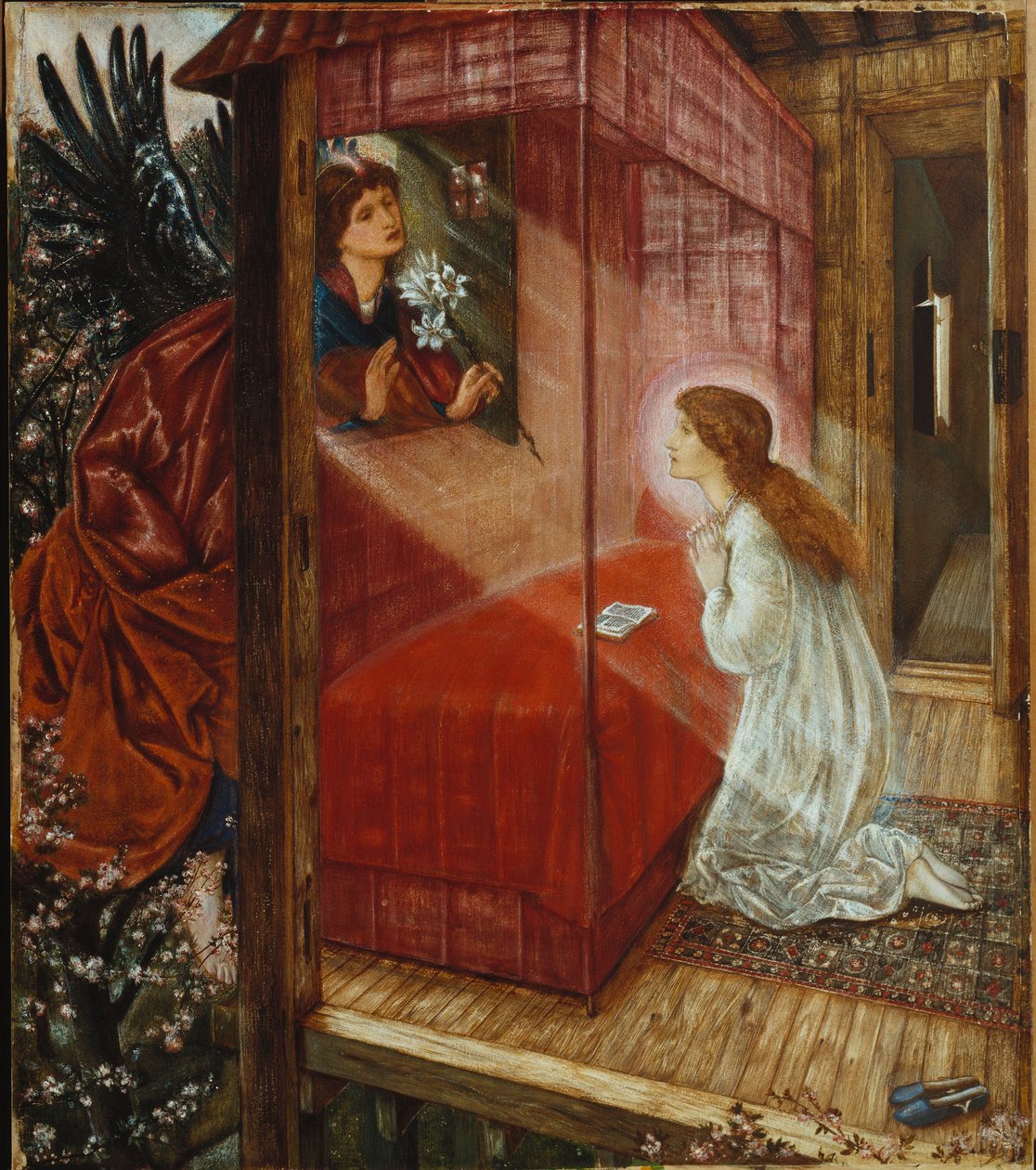 Zwiastowanie autorstwa Edward Burne Jones