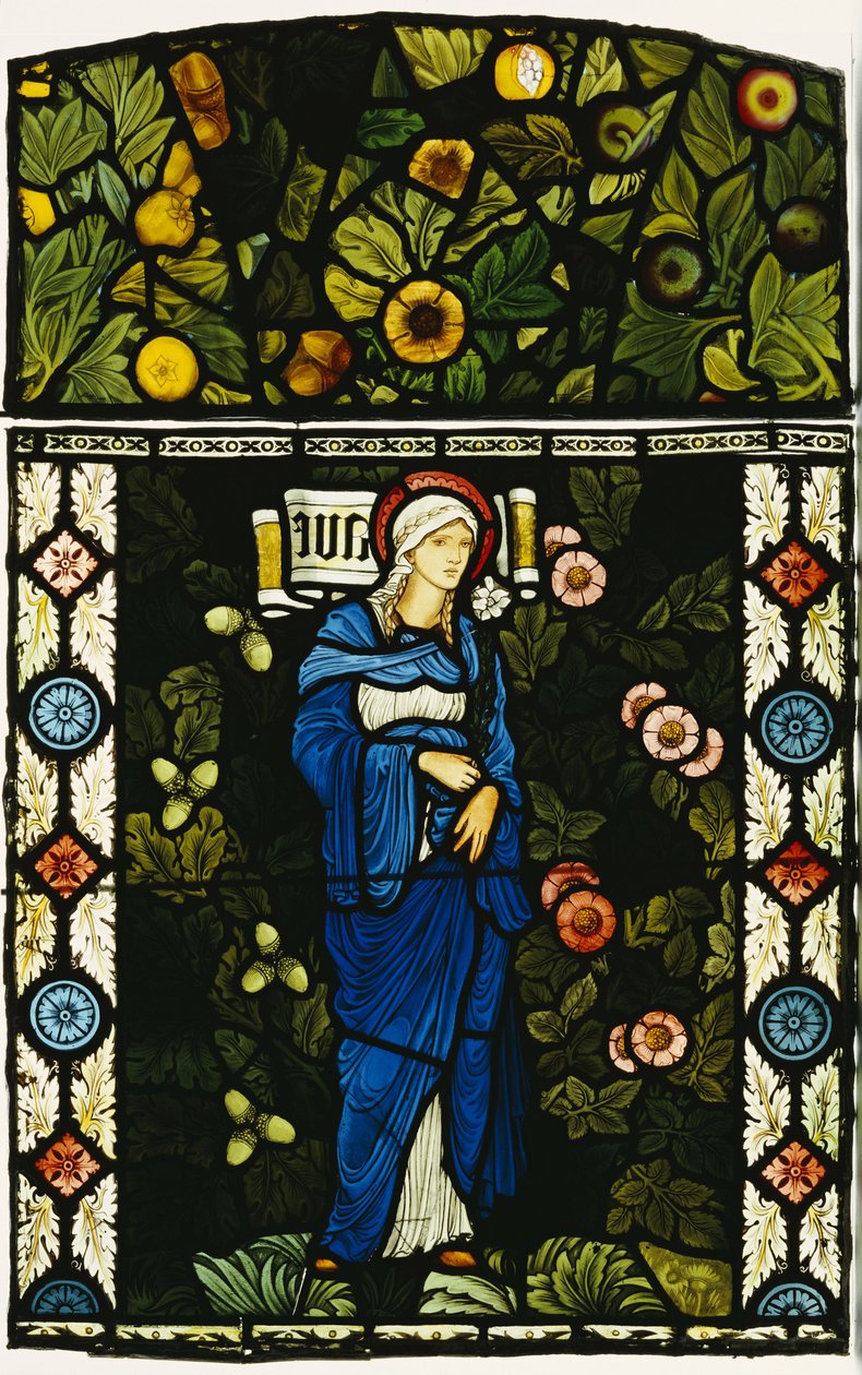 Najświętsza Maryja Panna Morris & Co. autorstwa Edward Burne Jones