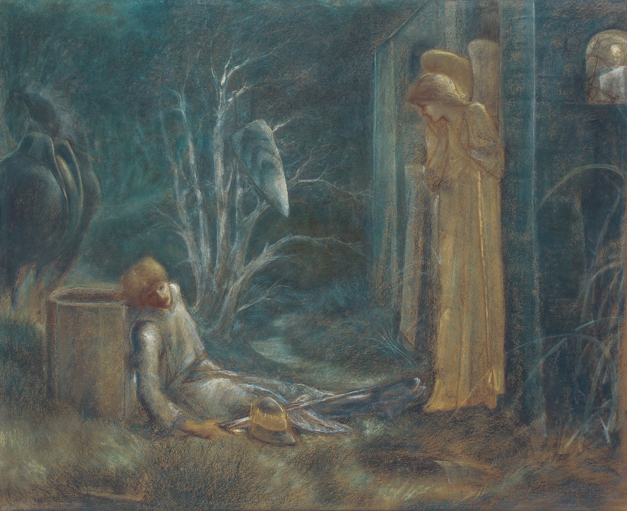 Sen Lancelota, autorstwa Edward Burne Jones