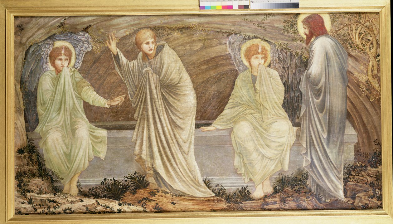 Poranek Zmartwychwstania, 1882 autorstwa Edward Burne Jones
