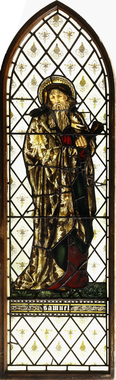 Prorok Samuel, Morris & Co, 1868 autorstwa Edward Burne Jones