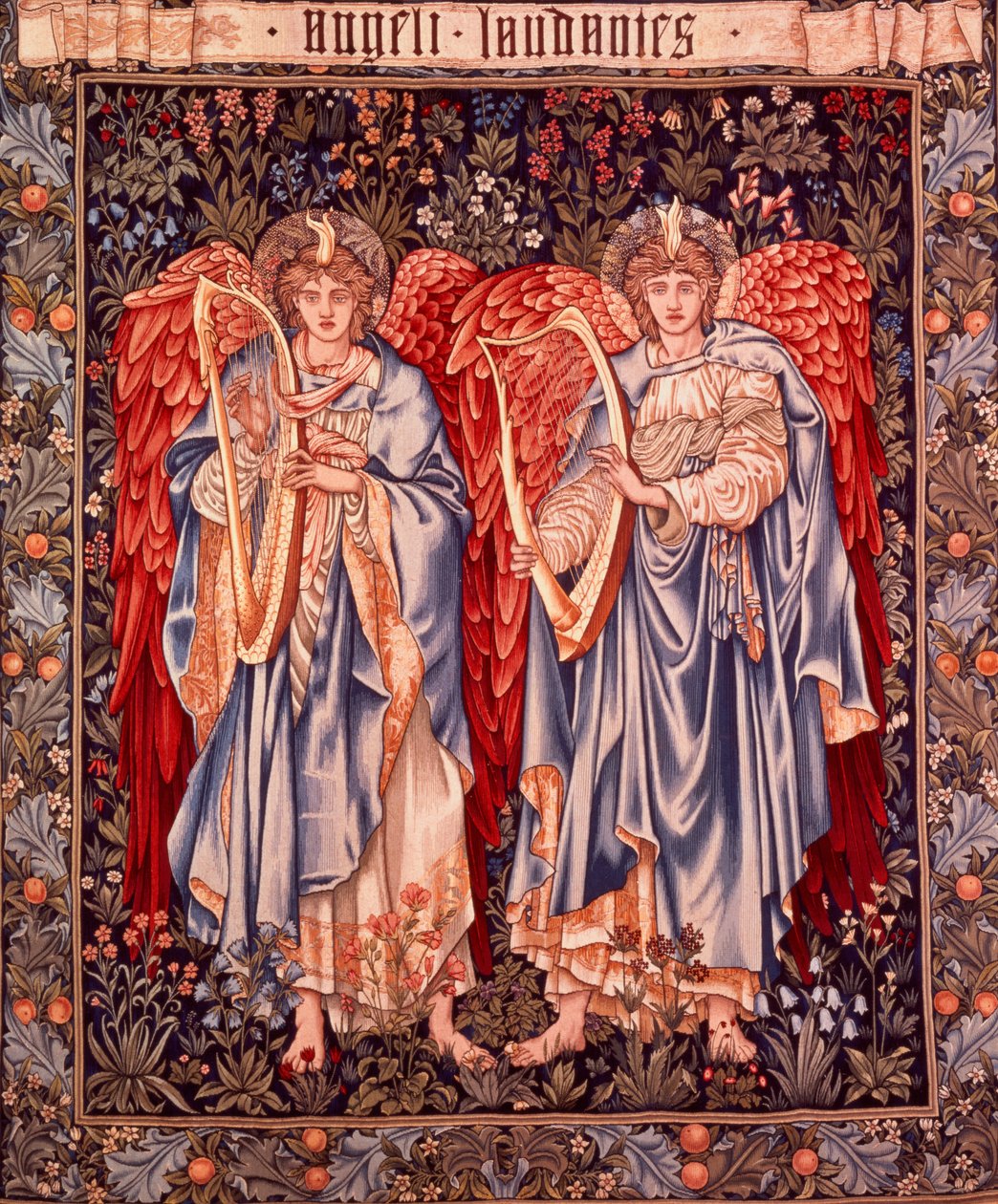 Angeli Laudantes, gobelin zaprojektowany przez Henry
