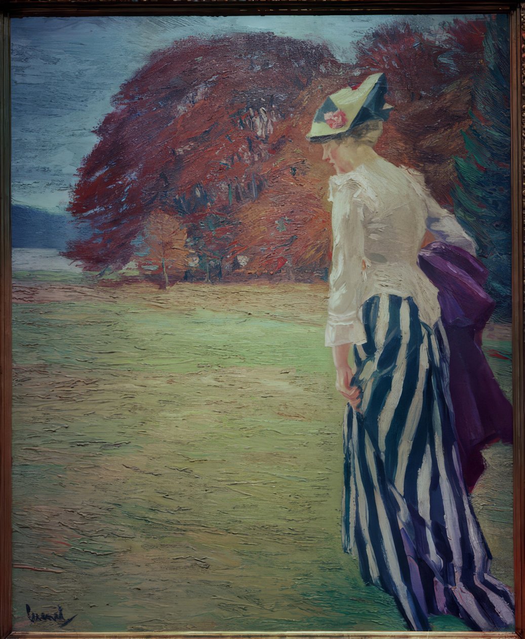 Jesienny spacer autorstwa Edward Cucuel