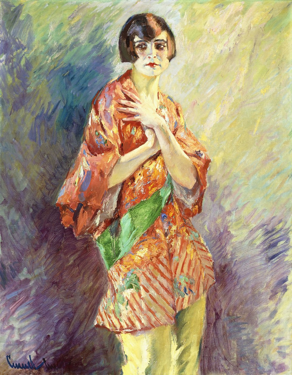 Gitta Cucuel, tancerka autorstwa Edward Cucuel