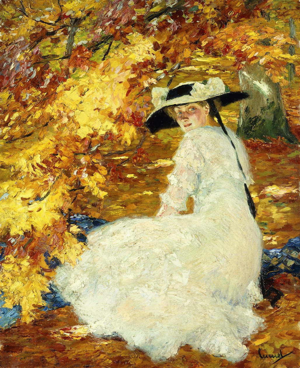 Odcienie jesieni autorstwa Edward Cucuel