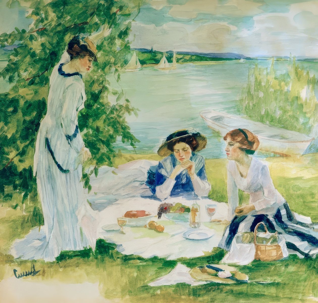 Piknik autorstwa Edward Cucuel