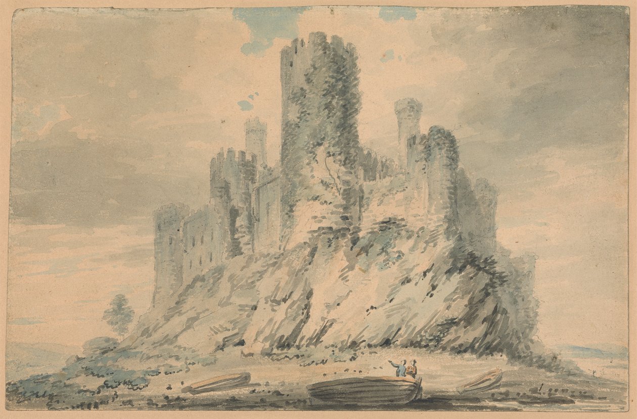 Zamek Conway, Caernarvonshire autorstwa Edward Dayes