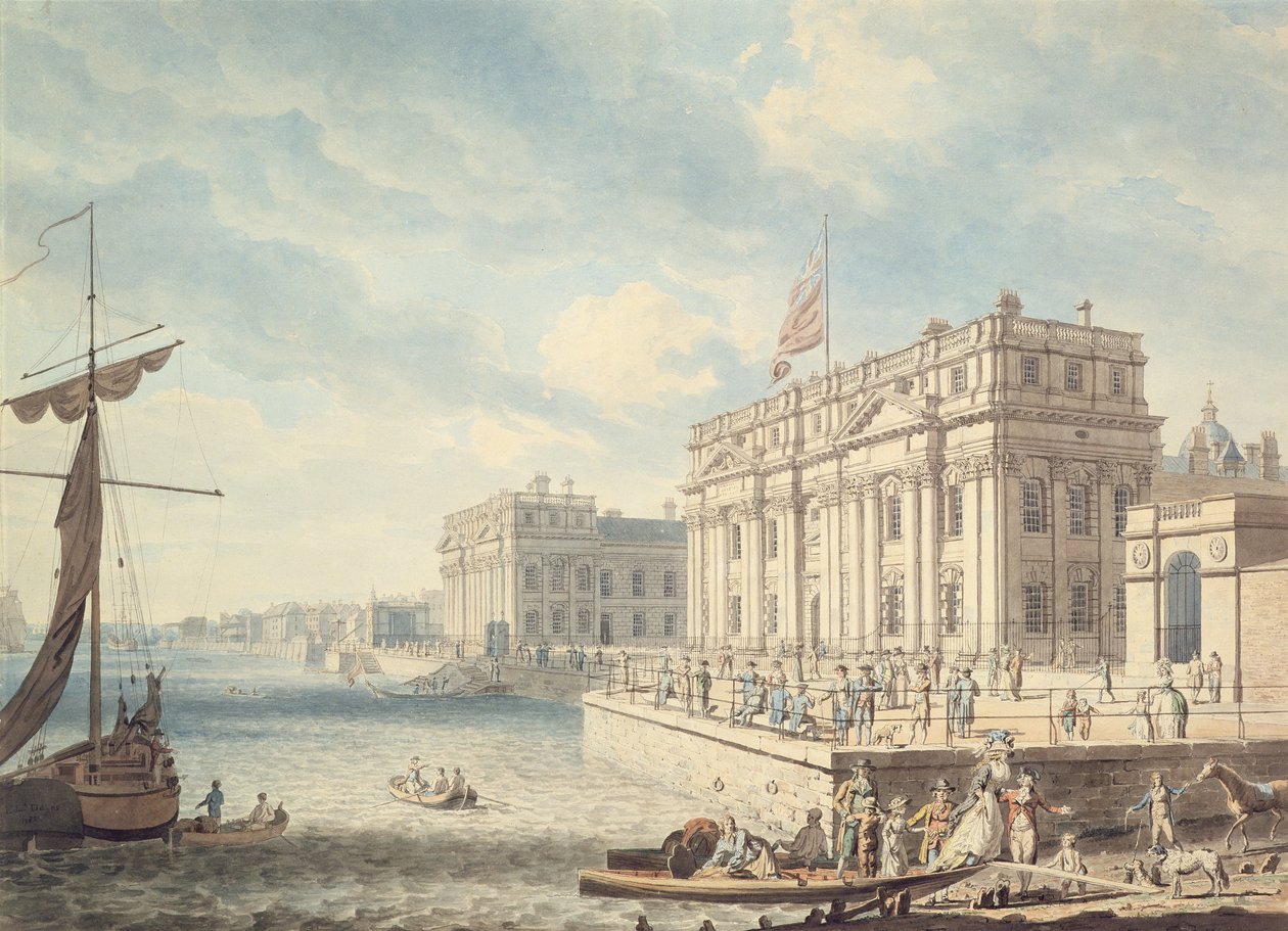 Szpital w Greenwich autorstwa Edward Dayes