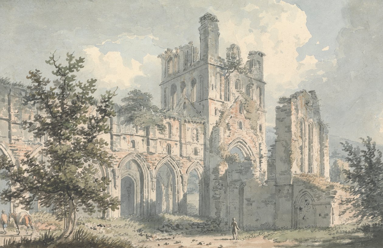 Opactwo Llanthony, Monmouthshire autorstwa Edward Dayes
