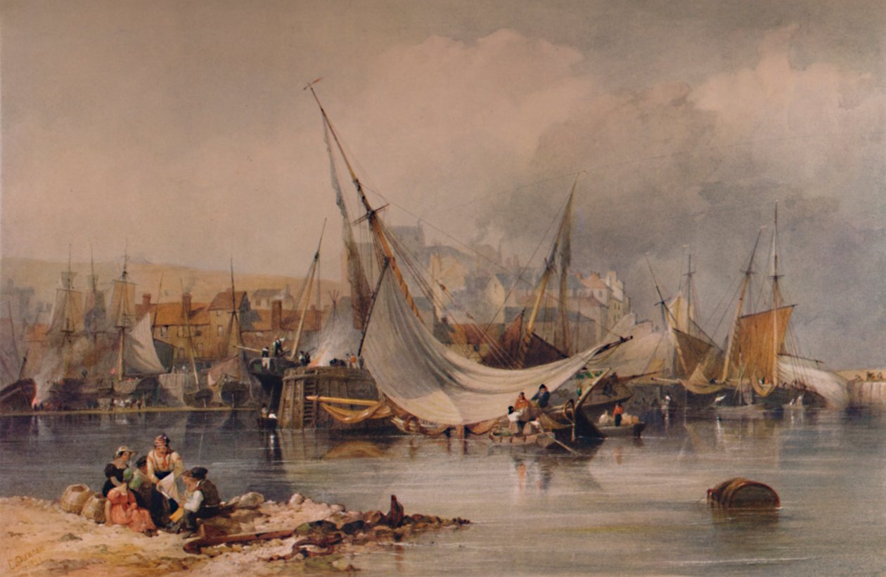 Whitby, 1841, 1935 autorstwa Edward Duncan