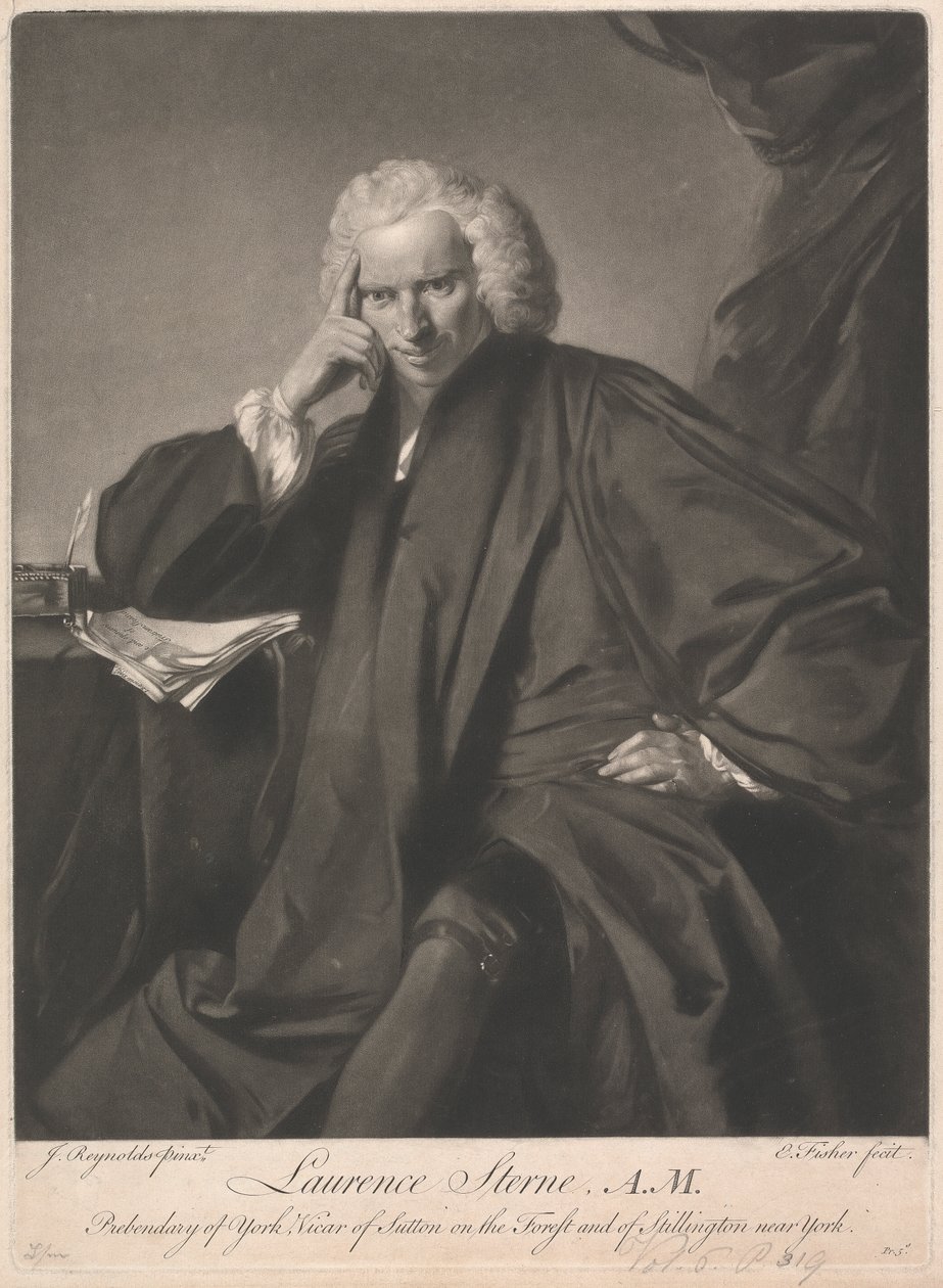 Laurence Sterne, A.M. autorstwa Edward Fisher