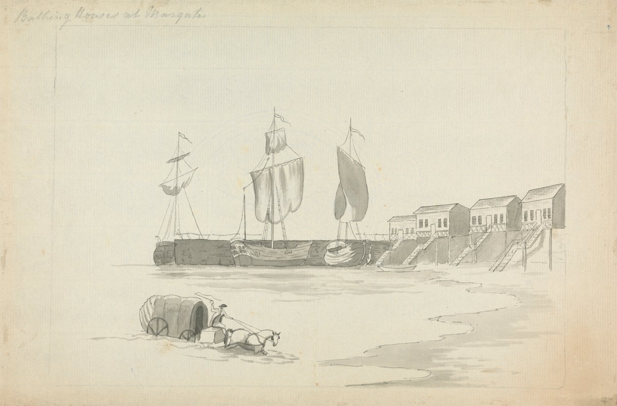 Casas de banho em Margatepolish autorstwa Edward Francis Burney