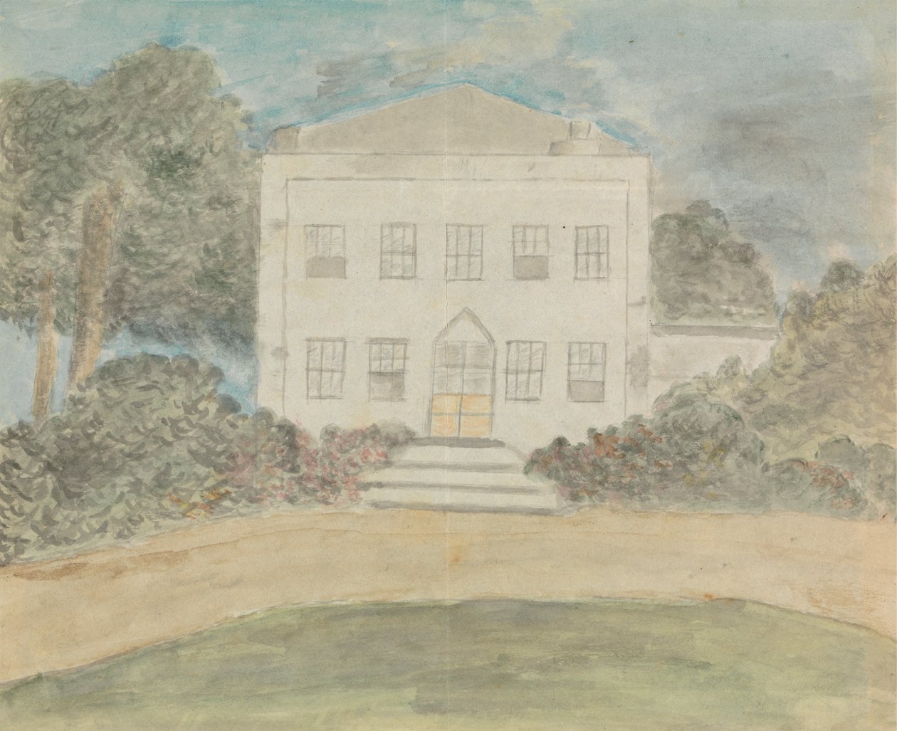 Chatka autorstwa Edward Francis Burney