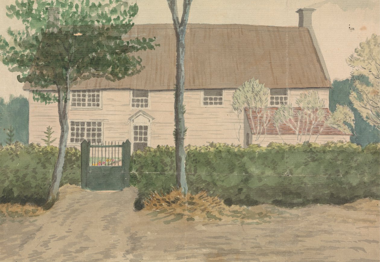 Dom wiejski autorstwa Edward Francis Burney