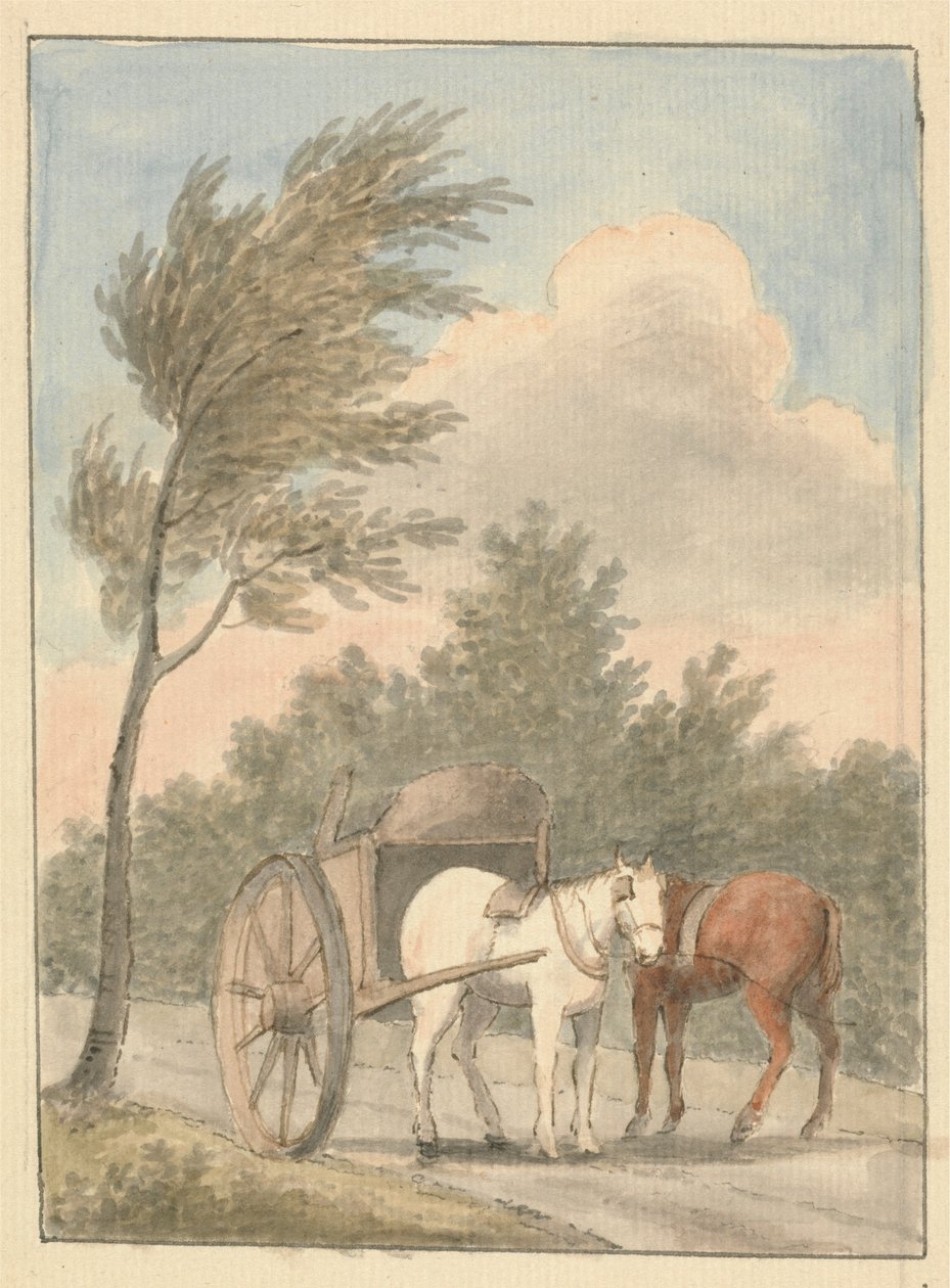 Wóz konny autorstwa Edward Francis Burney
