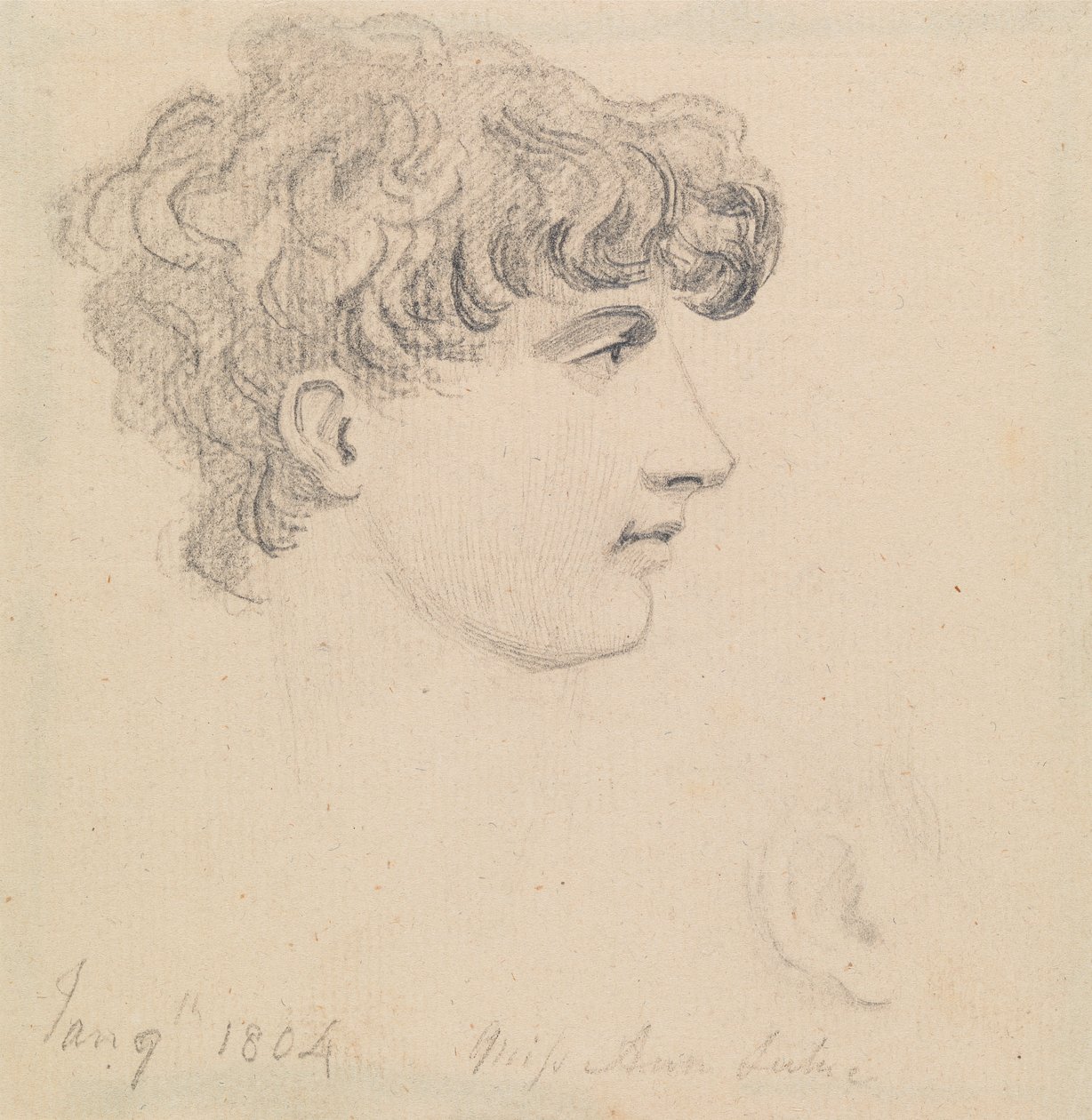 9 stycznia 1804, panna Ann Lukie (?) autorstwa Edward Francis Burney