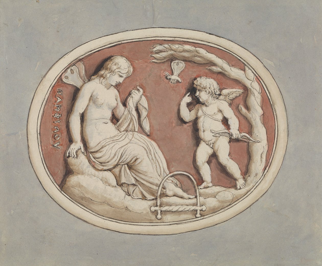 Pamfilia autorstwa Edward Francis Burney