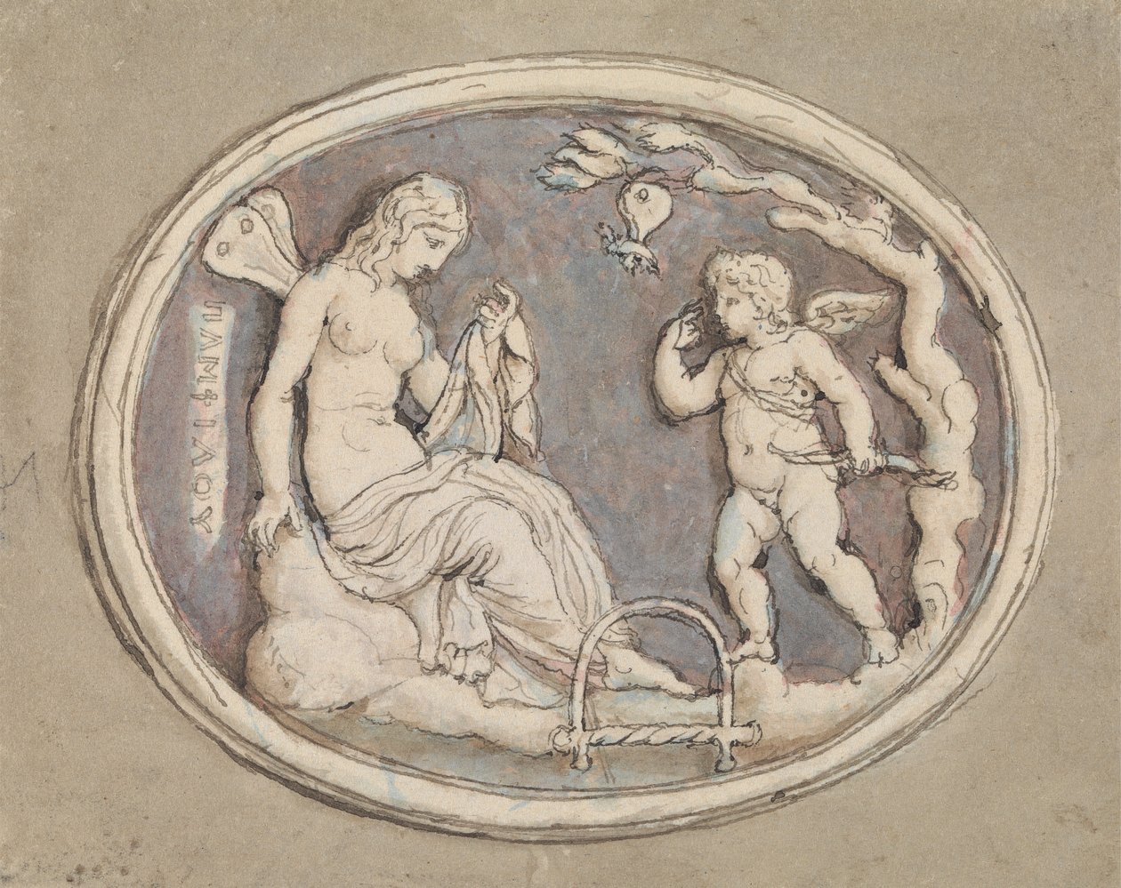 Pamfilia autorstwa Edward Francis Burney