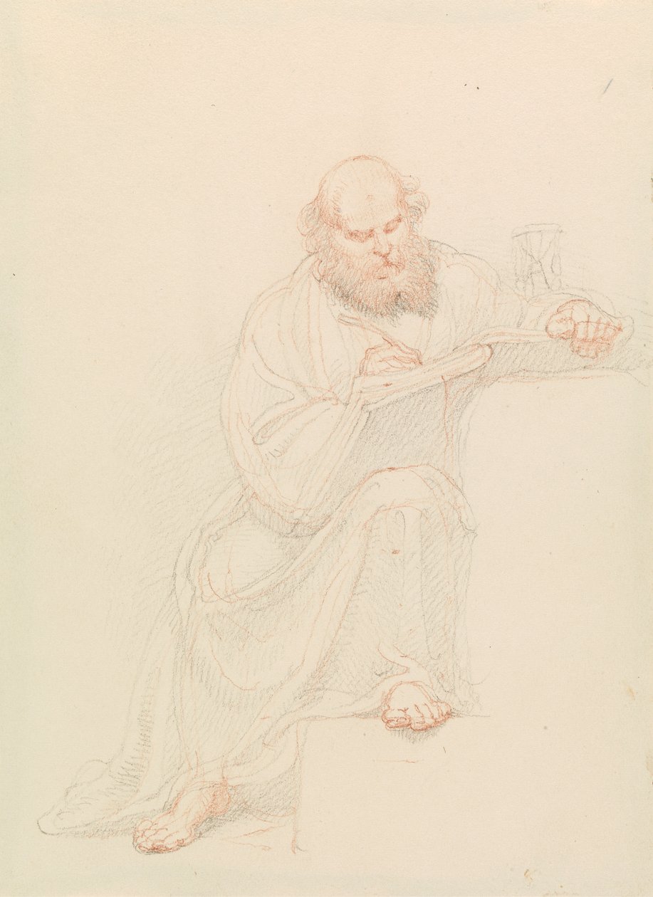 Pismo św. Hieronima autorstwa Edward Francis Burney
