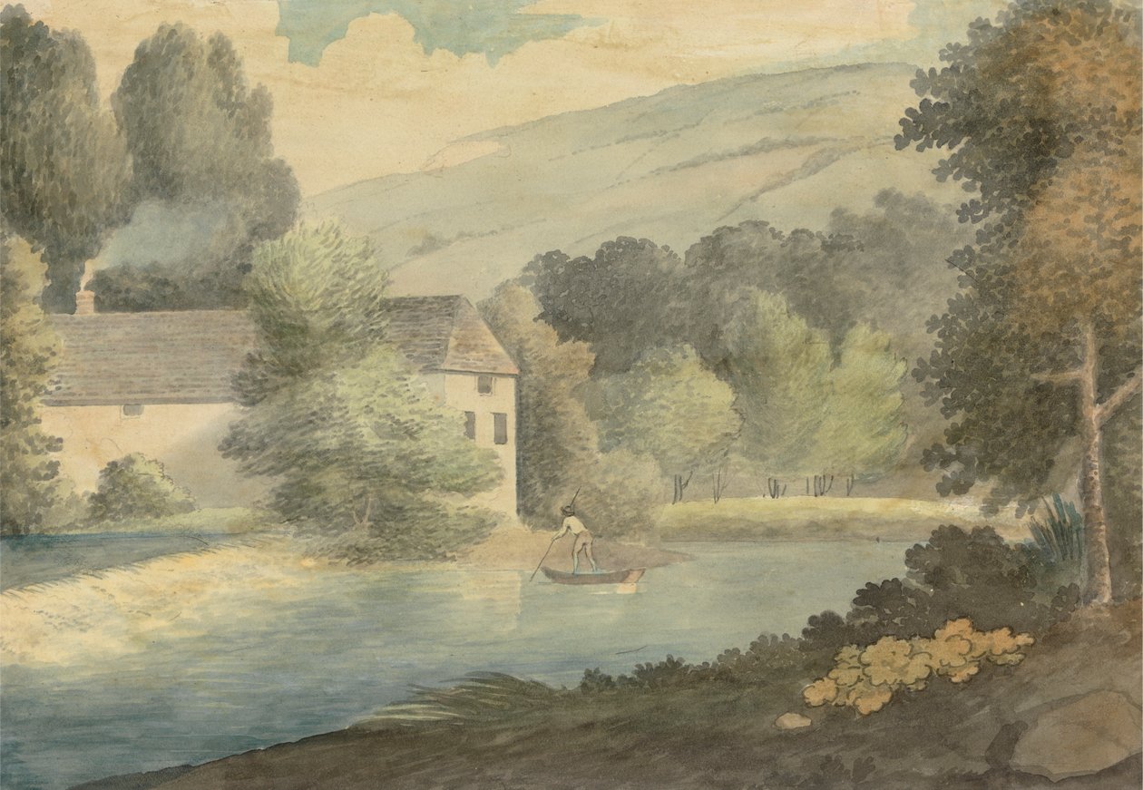 Wioślarz autorstwa Edward Francis Burney