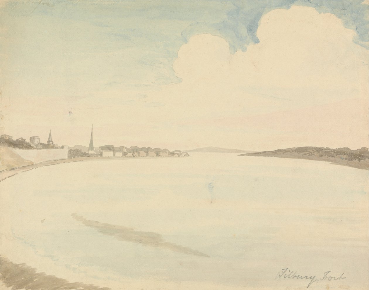Fort Tilbury autorstwa Edward Francis Burney