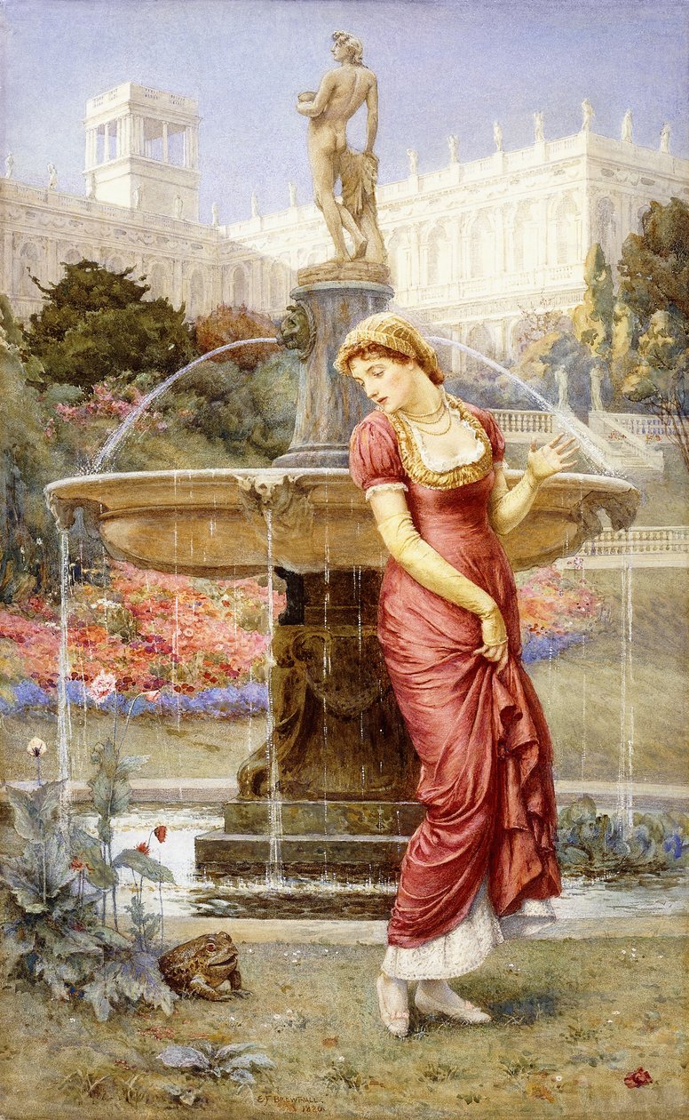 Książę-żaba, 1880 autorstwa Edward Frederick Brewtnall