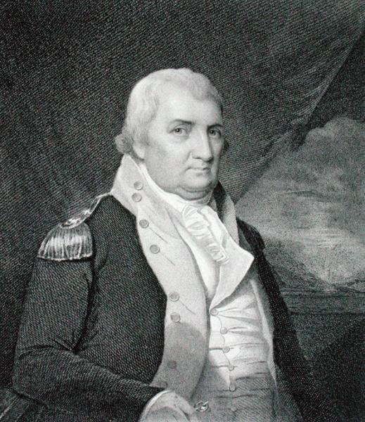Generał dywizji Charles Cotesworth Pinckney (1746-1825) wyryty przez Edwarda Wellmore (fl.1835) autorstwa Edward Greene Malbone