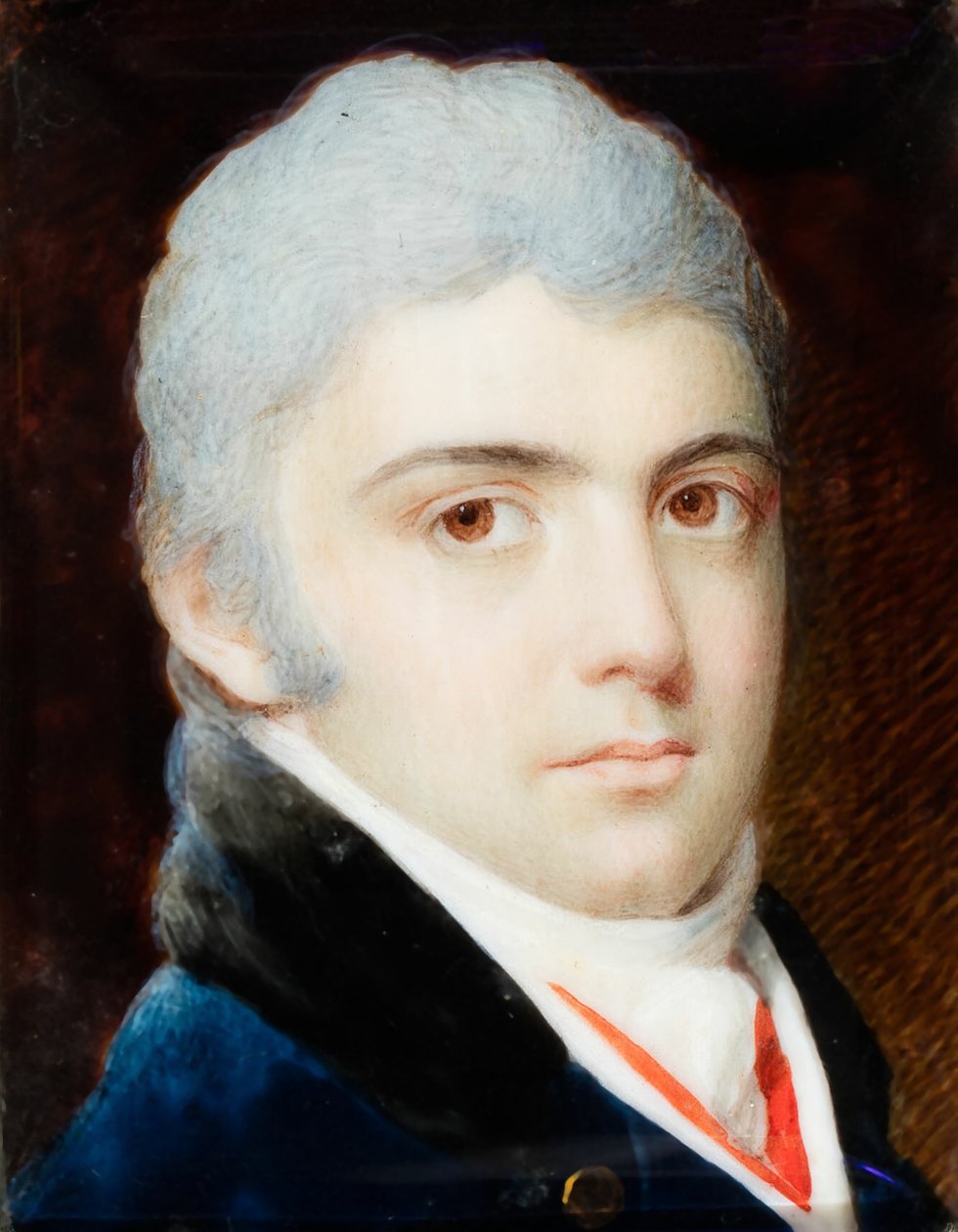 Człowiek rodziny myśliwych, 1803. autorstwa Edward Greene Malbone