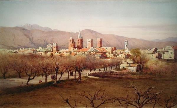 Albenga, Zatoka Genuańska autorstwa Edward Henry Fahey